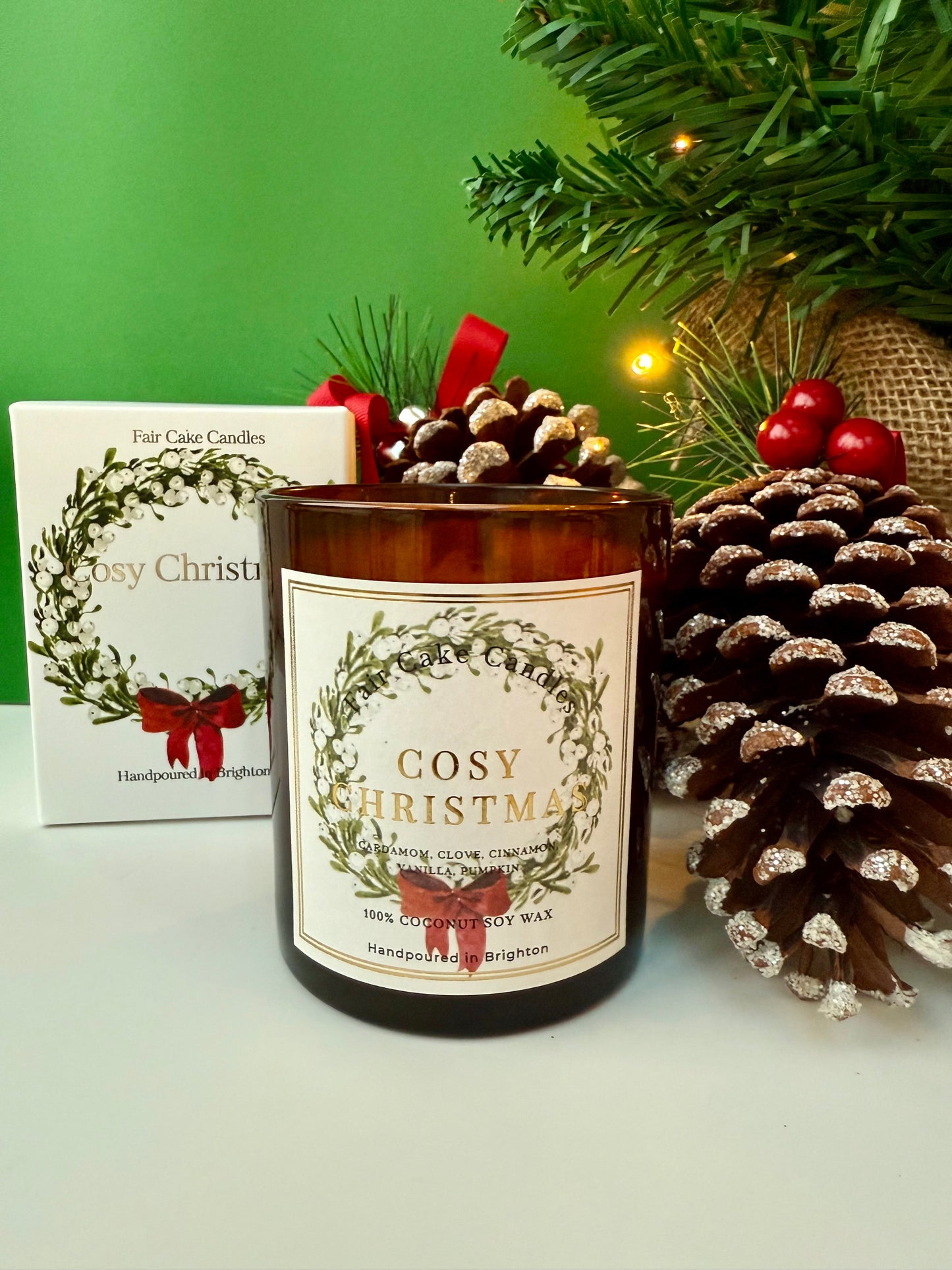 Cosy Christmas Coconut Soy Wax Candle