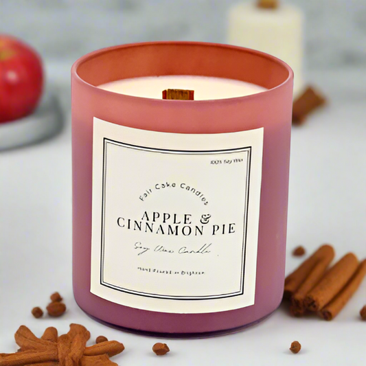 Apple & Cinnamon Pie Soy Wax Candle