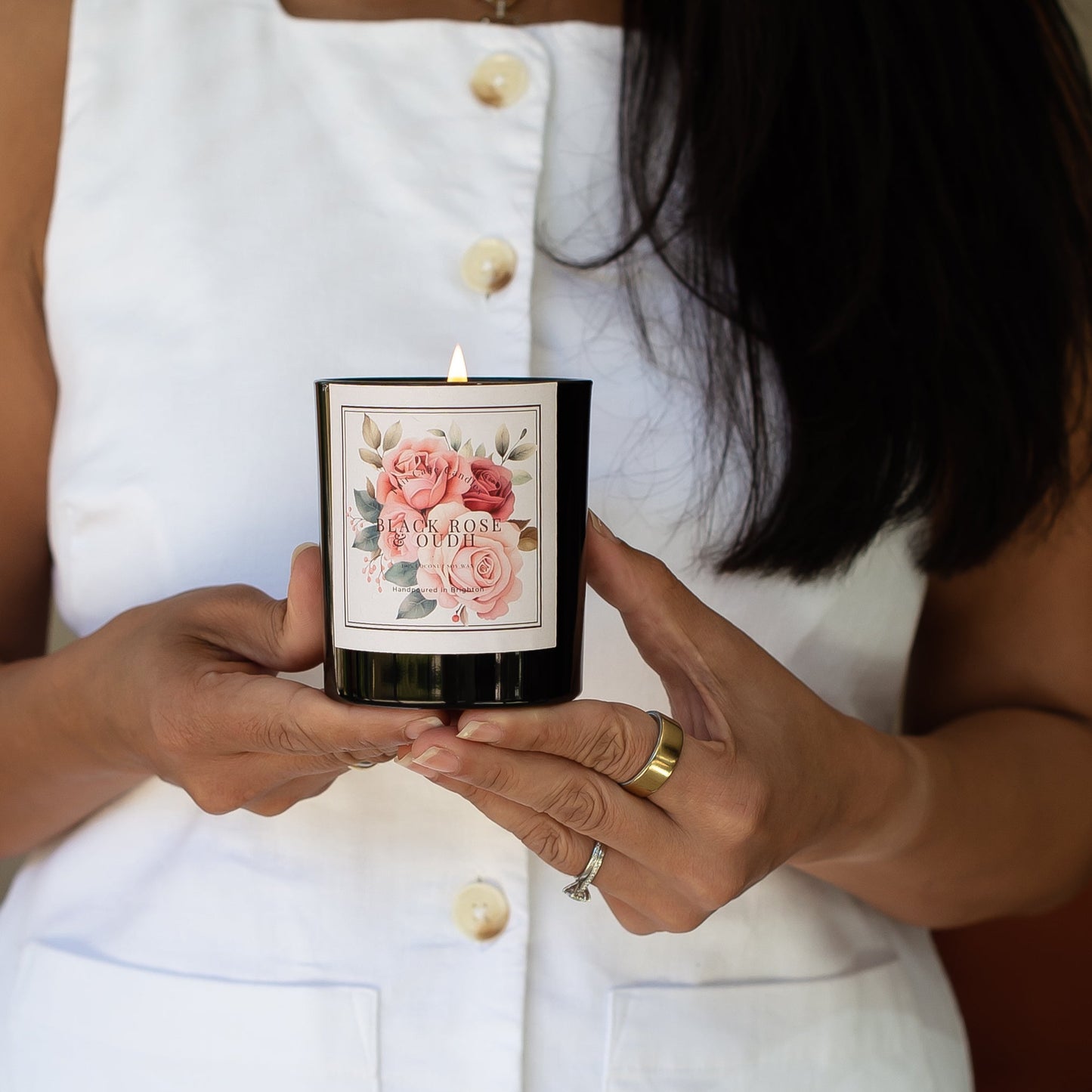 Black Rose and Oudh | Coconut Soy Wax Candles