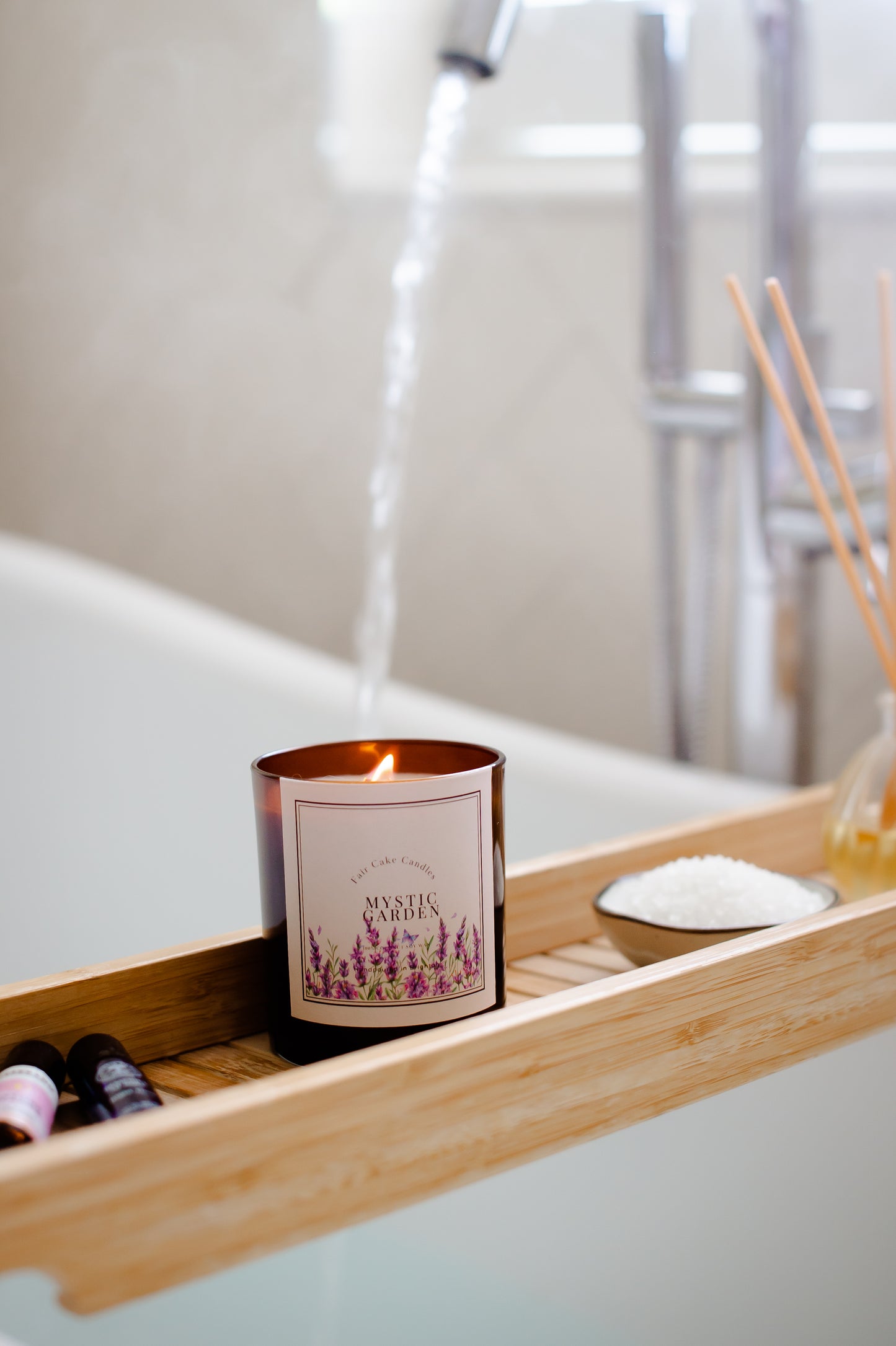 Mystic Garden: Lemongrass & Bergamot Scented Candles