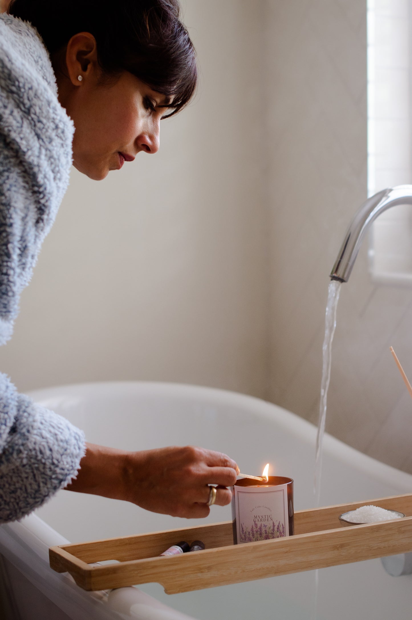 Mystic Garden: Lemongrass & Bergamot Scented Candles