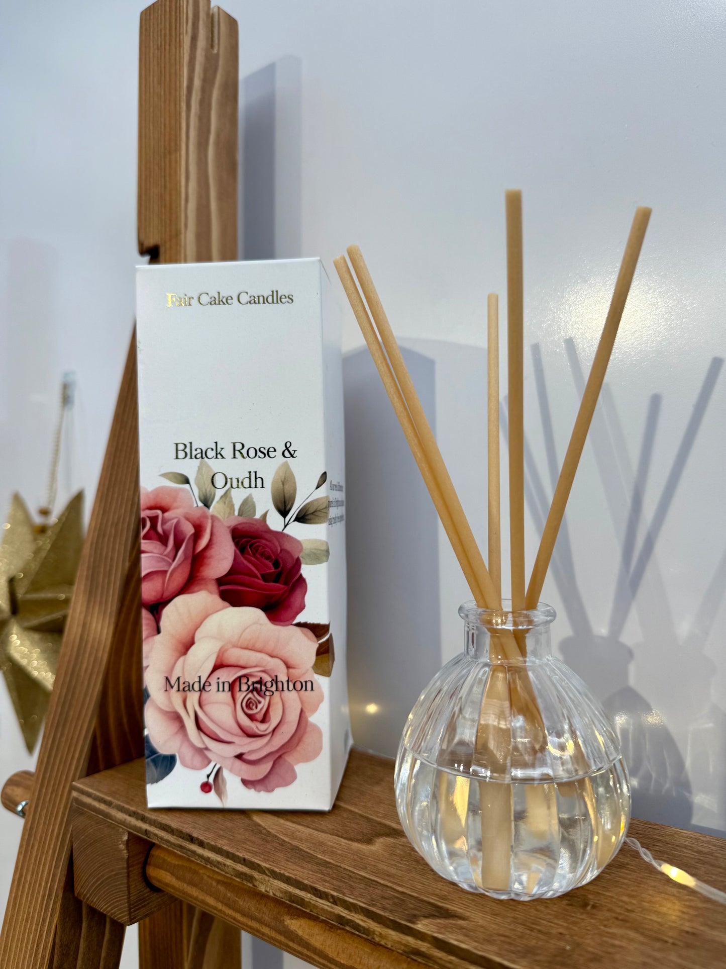 Black Rose & Oudh Soy Wax Candle