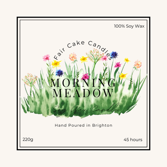 Morning Meadow: Freshly Cut Grass Scented Candle