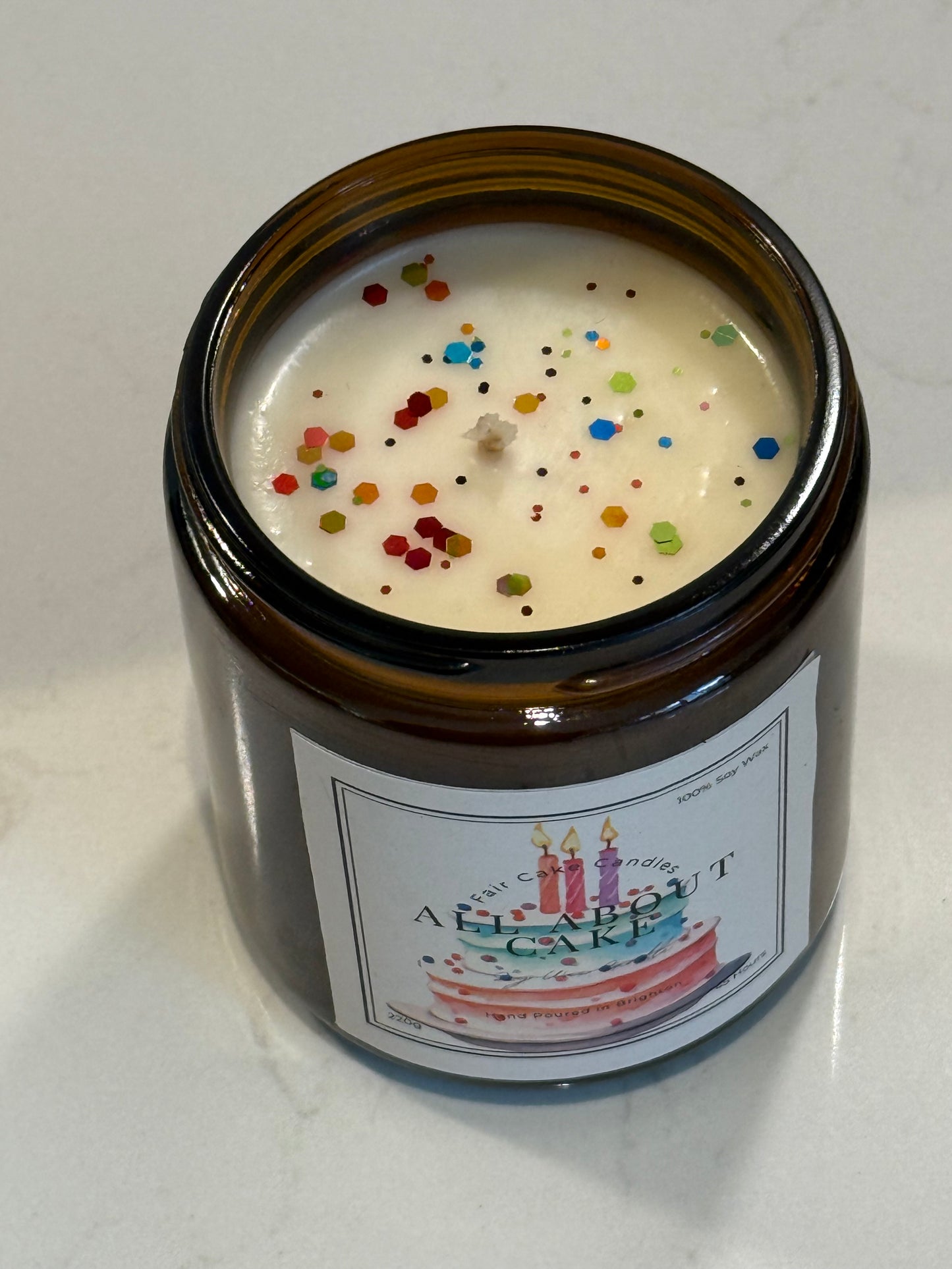 All About Cake – Cake Scented Soy Wax Candles