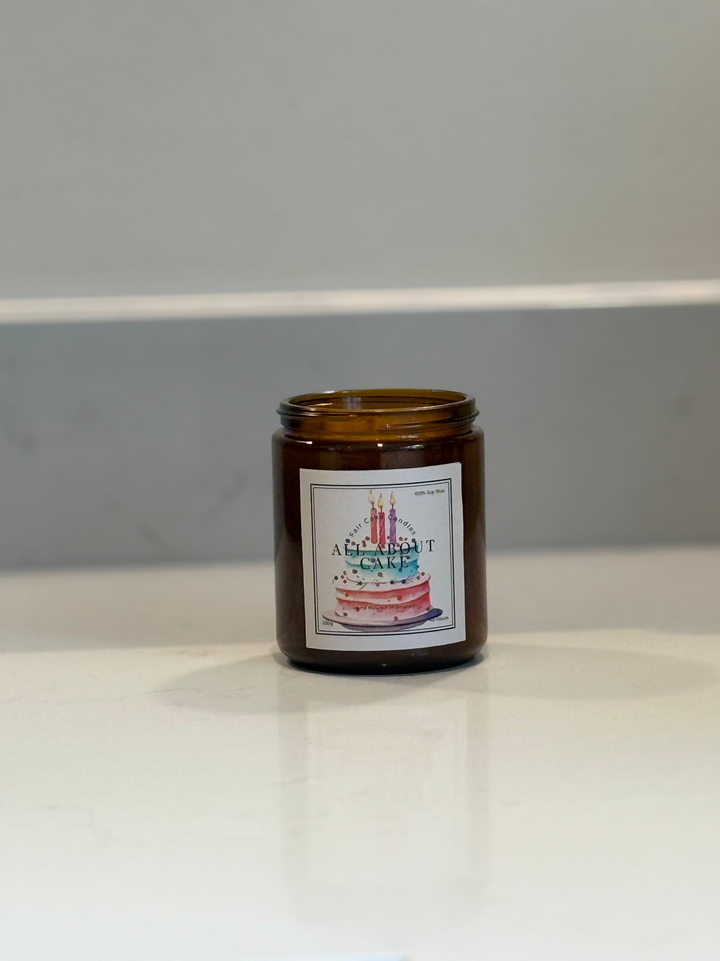 All About Cake – Cake Scented Soy Wax Candles