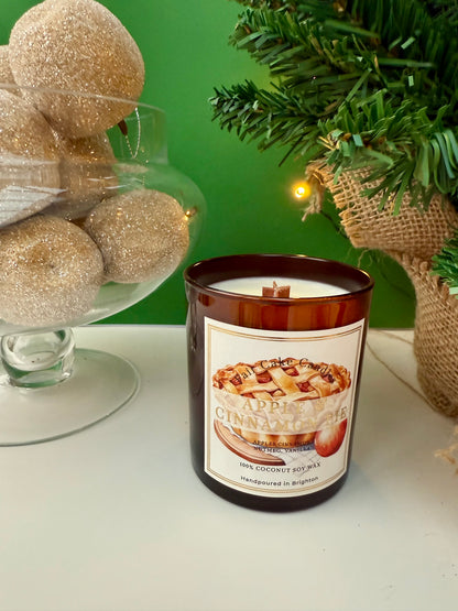 Apple & Cinnamon Pie Coconut Soy Wax Candle