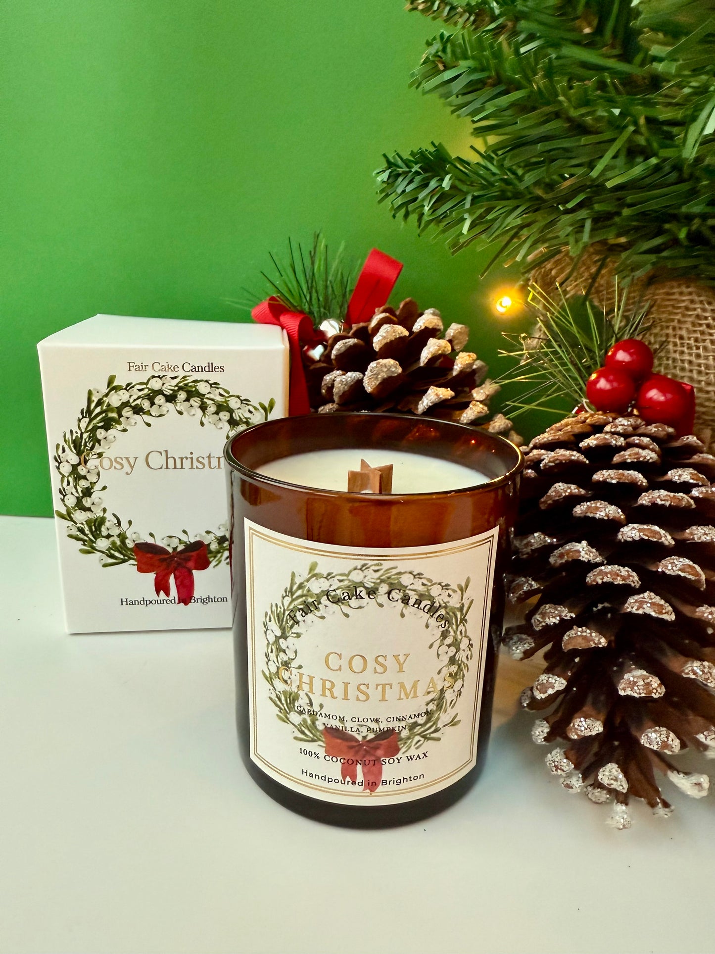 Cosy Christmas Coconut Soy Wax Candle