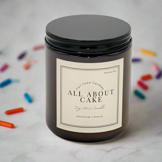 All About Cake – Cake Scented Soy Wax Candles