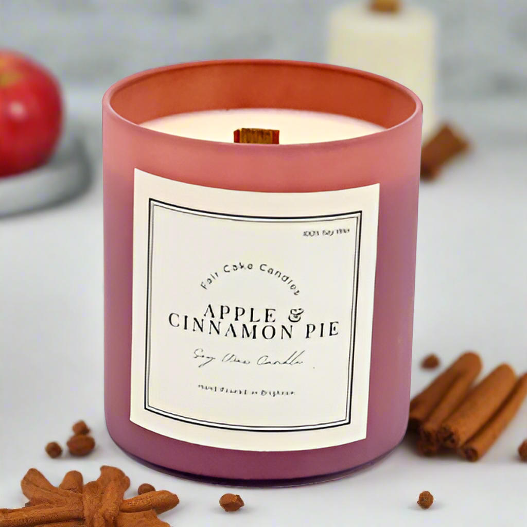 Apple & Cinnamon Pie - Soy Candles ( 220g, 420g)