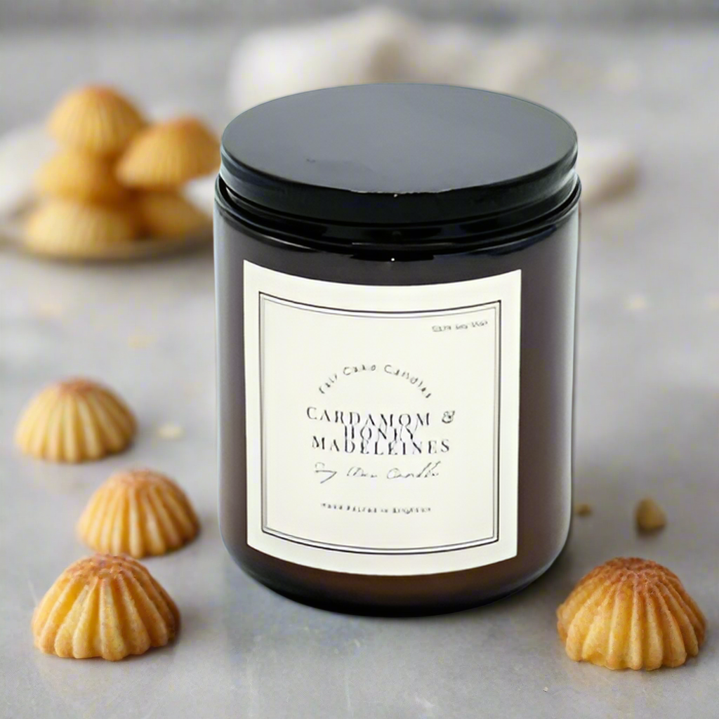 Cardamom & Honey Madeleines - Soy Candles ( 220g, 420g)