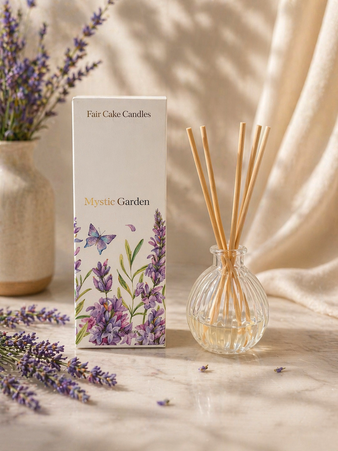 Mystic Garden: Lavender, Lemongrass & Bergamot Reed Diffuser