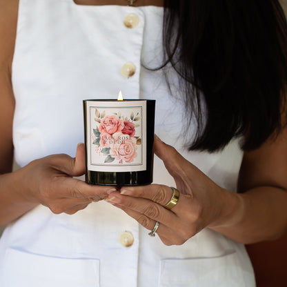 Black Rose and Oudh | Coconut Soy Wax Candles