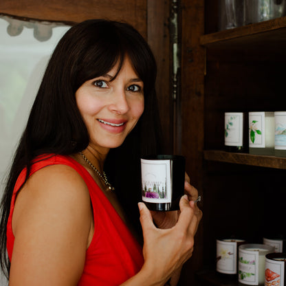 Black Amber and Lavender | Coconut Soy Wax Candle