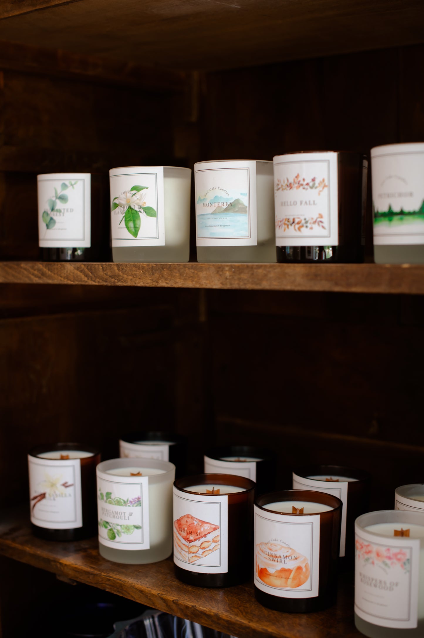 Tiramisu Candles: Coffee Scented Soy Wax Candles