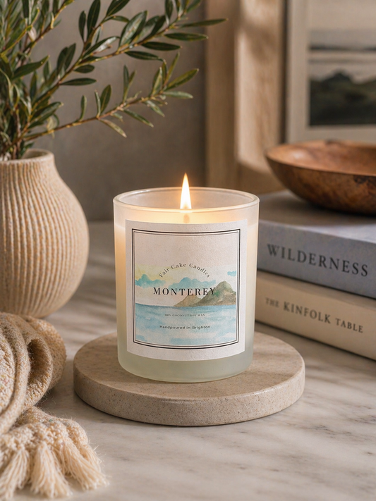 Monterey - Wood Sage & Sea Salt  Coconut Soy Wax Candle