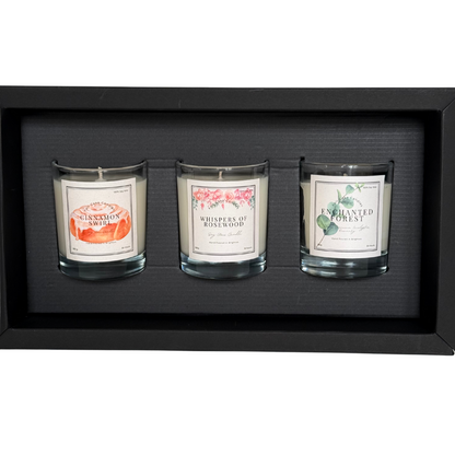Indulge, Restore & Meditate Soy Wax Candle Set (3 x 180g)