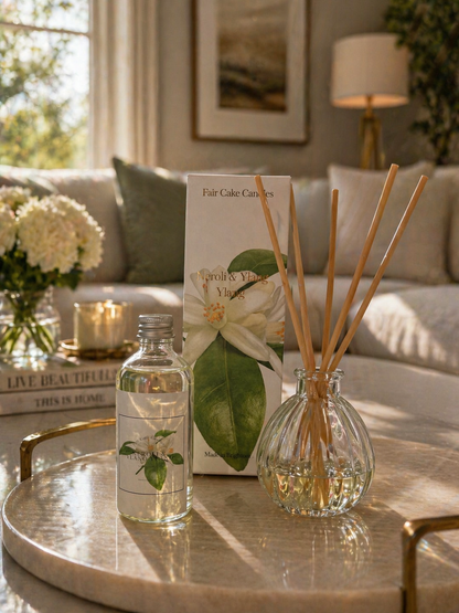 Hand-Poured Neroli & Ylang Ylang Reed Diffuser