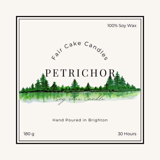 Petrichor - Soy Candles ( 220g, 420g)