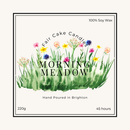 Morning Meadow: Freshly Cut Grass Scented Candle