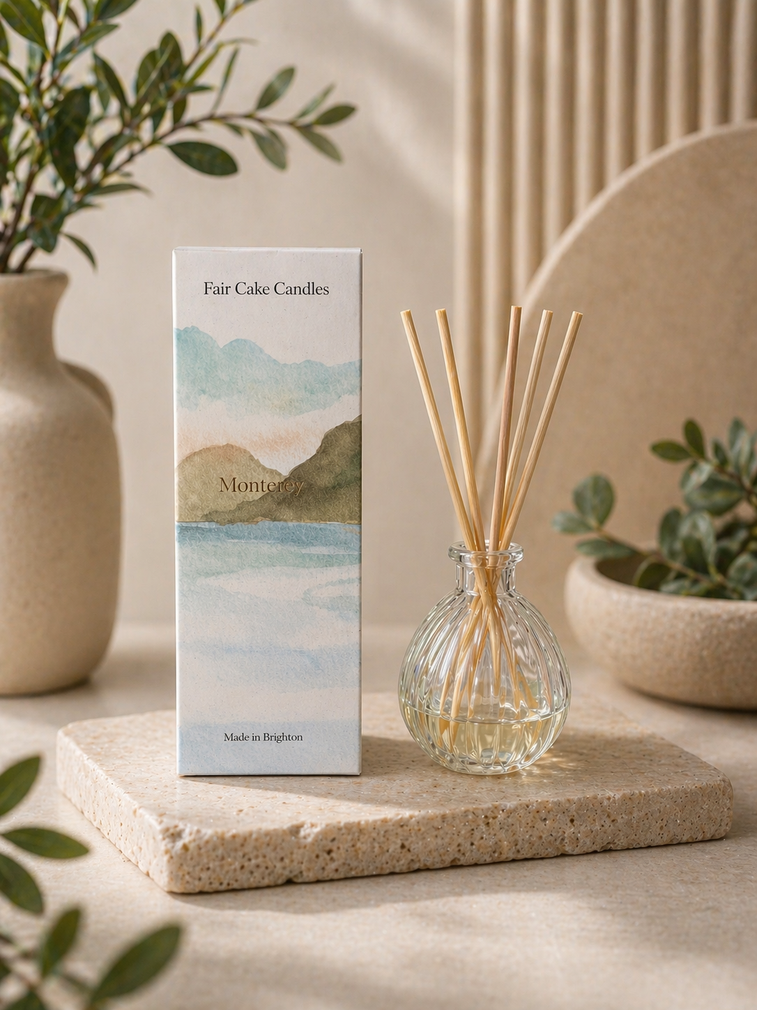 Monterey: Wood Sage & Sea Salt Reed Diffuser